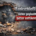 Bankschließfach – sicher geglaubt, bitter enttäuscht